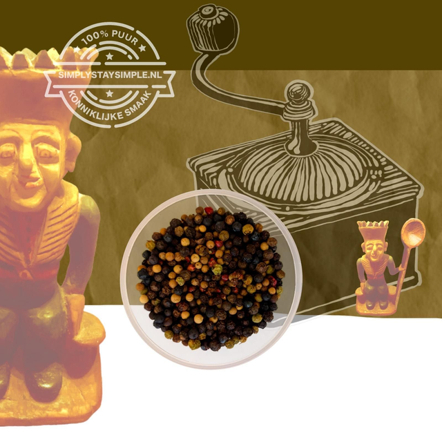 Gerookte vierseizoenenpeper, 25g