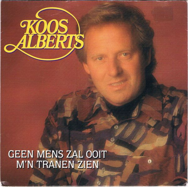 Koos Alberts - Geen Mens Zal Ooit M&#039;n Tranen Zien