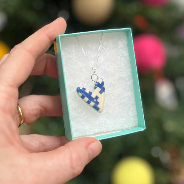 Welsh Heart Necklace