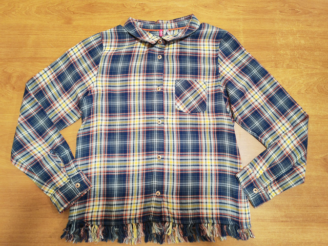 Chemise carreaux 10 ans