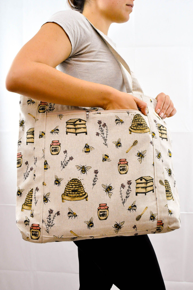 Honey Bee Shopping Tote