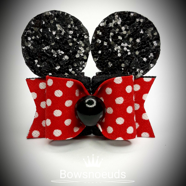 Noeud pour chien fantaisie-oreilles de souris