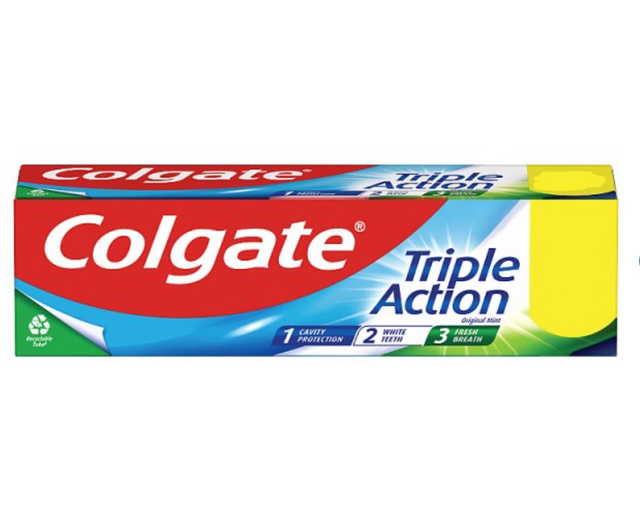 Toothpaste, Colgate Triple Action Toothpaste 75ml