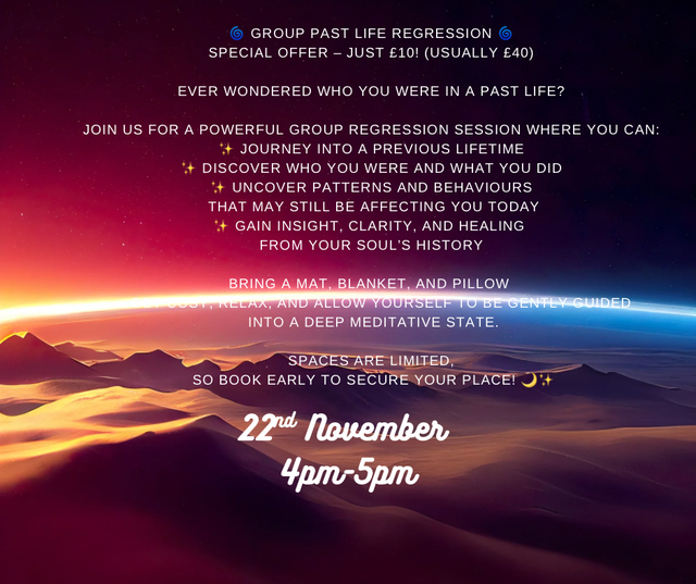 Past life regression 