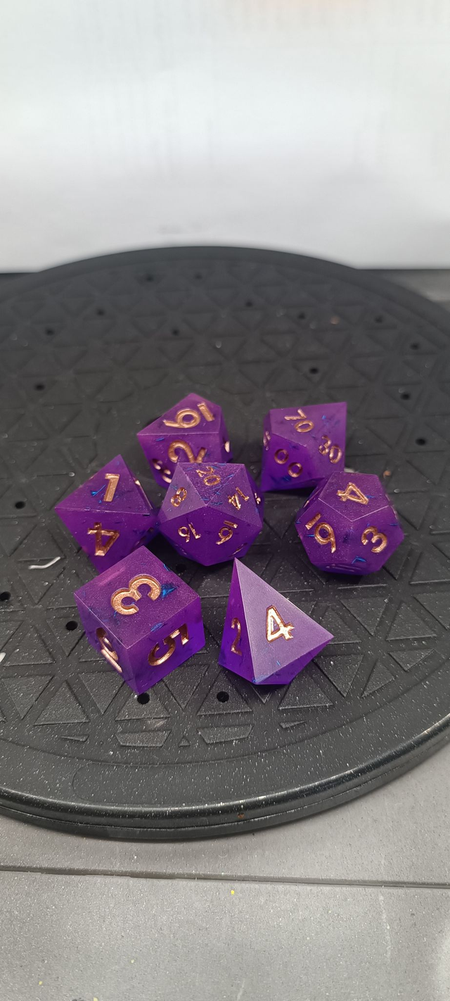 "Purple Guy" Dice Set