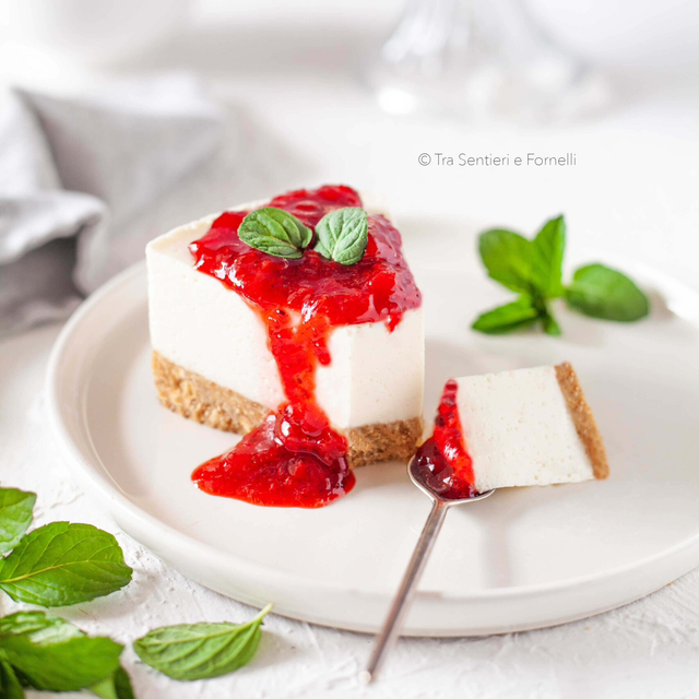 Cheesecake alla fragola