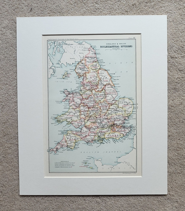 England &amp; Wales - Ecclesiastical Divisions
