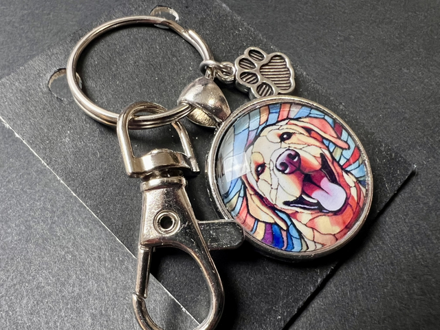 Labrador Dog Keyring