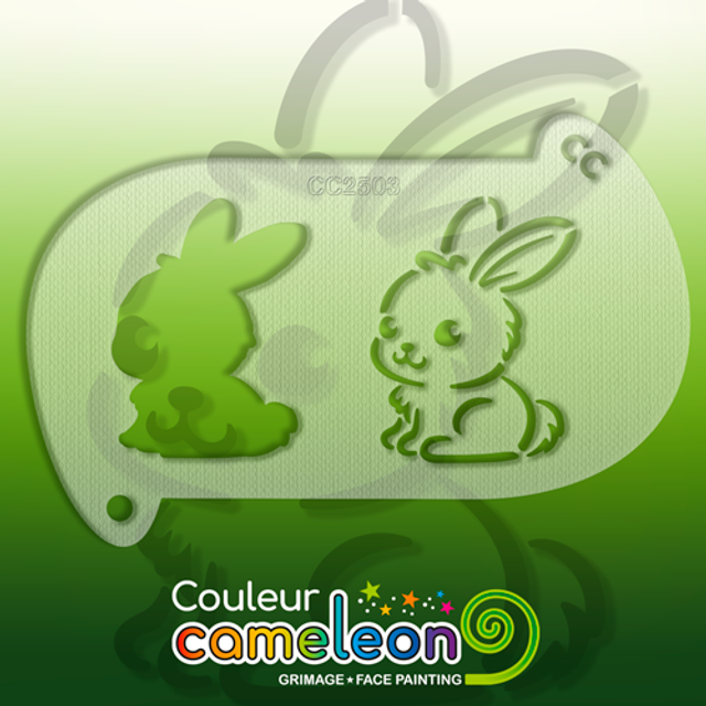 Stencil Lapin de Pâques - 2503