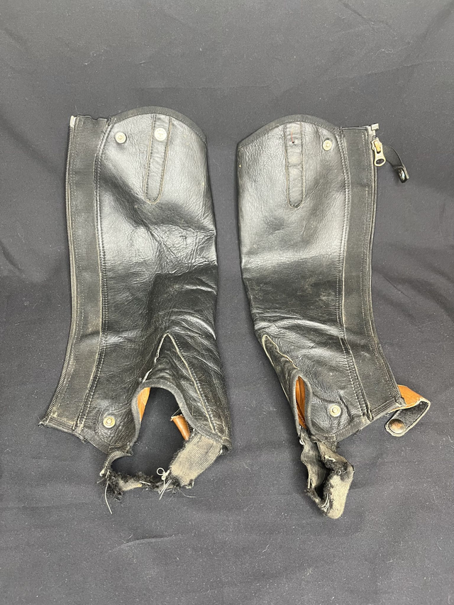 Mini chaps Amati en cuir Taille XS