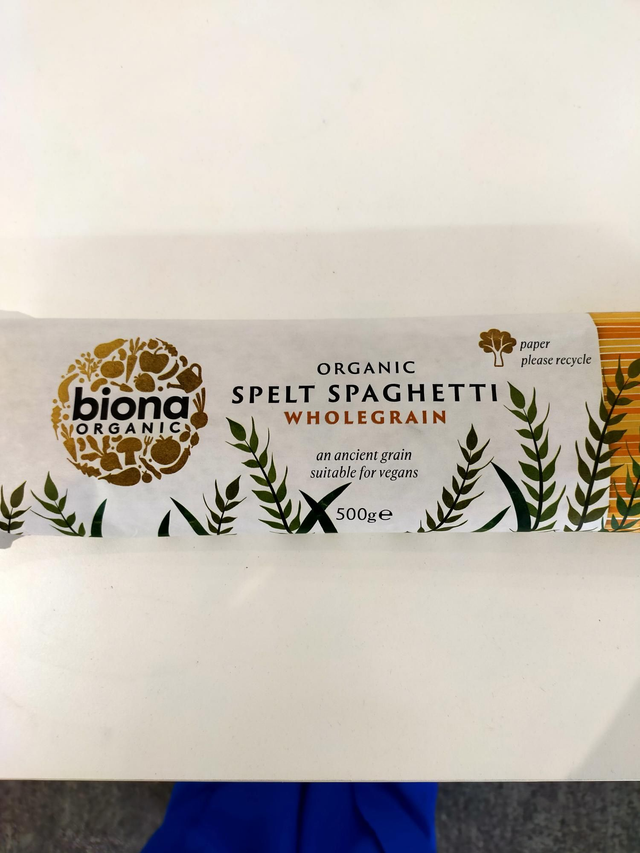 Biona Organic Spelt Spaghetti 500g 69125