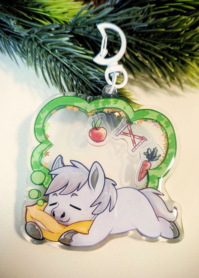 Horse Shaker Keychain