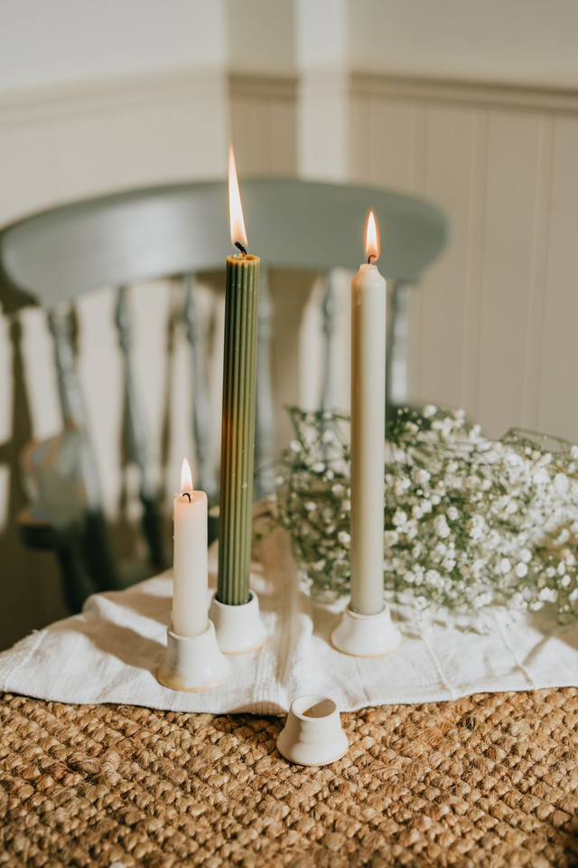 Candlestick Holder | Pearl