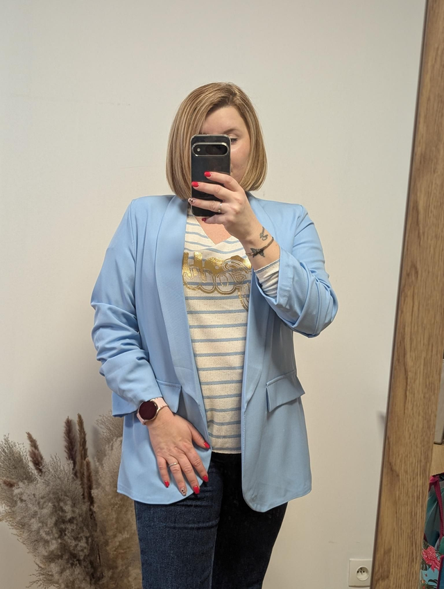 Blazer  Elise bleu ciel 
