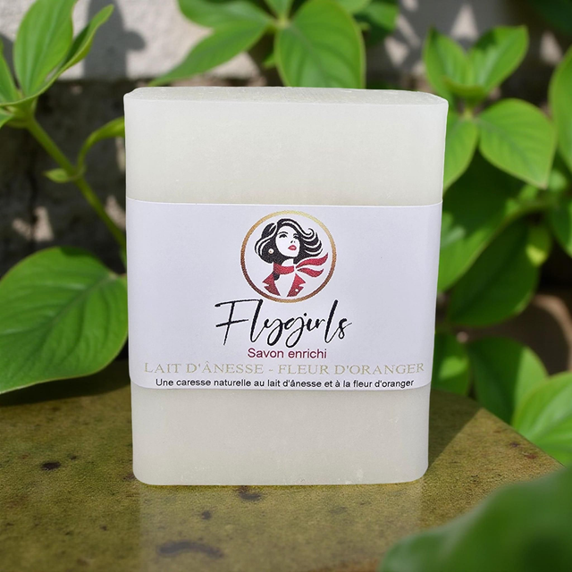 Savon Lait d’ânesse-Fleur d&#039;oranger 100 g