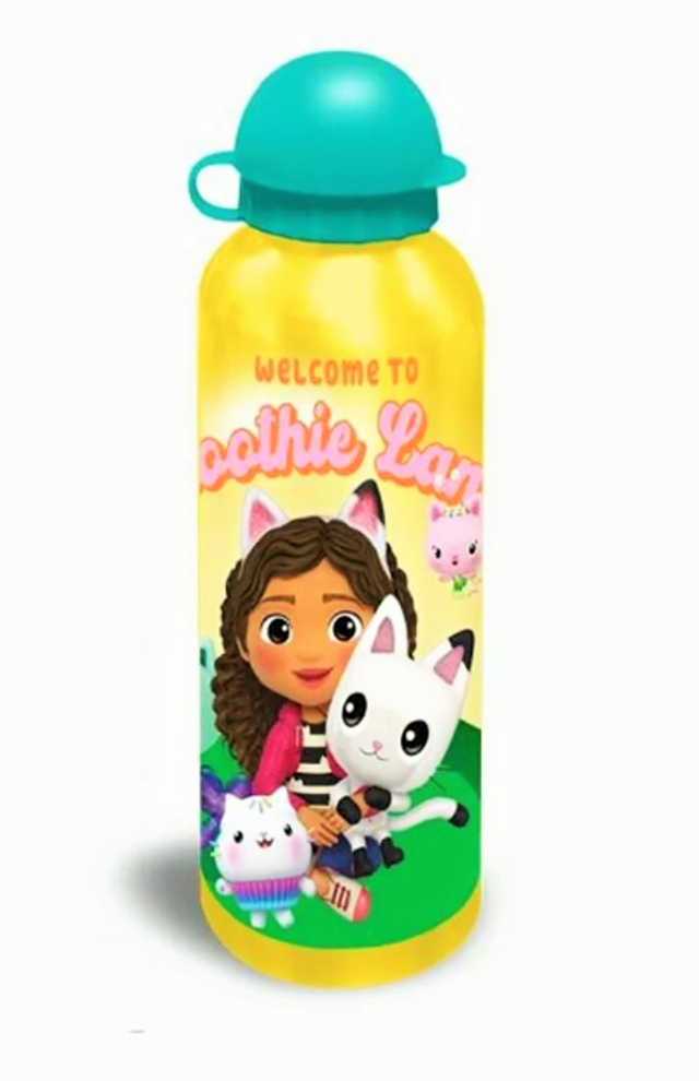 BOUTEILLE EAU ALUMINIUM 500ML GABBY et la Maison magique