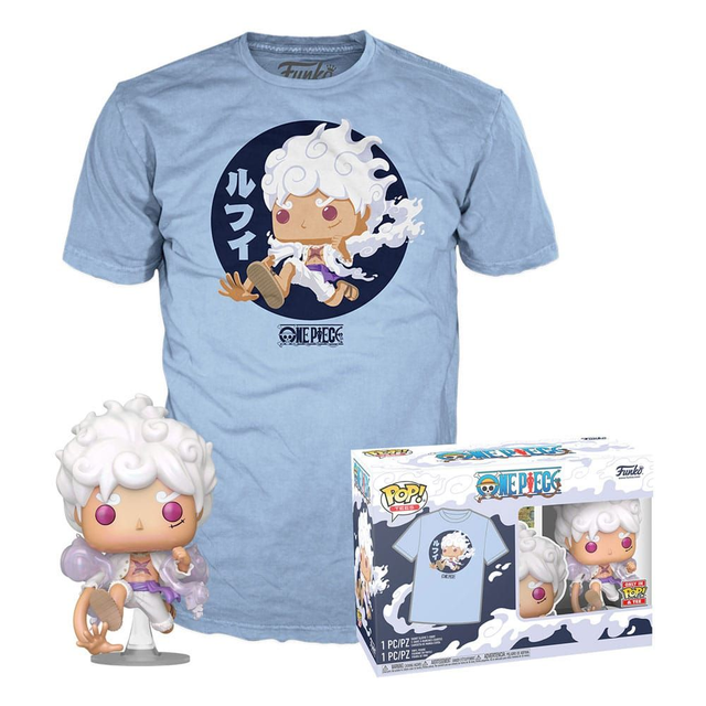 One Piece: Monkey D. Luffy (Gear 5) Pop! & Tee