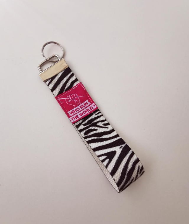 Porte-clefs CHARLIE who run the world