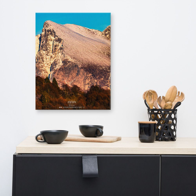 Canvas mountain peace