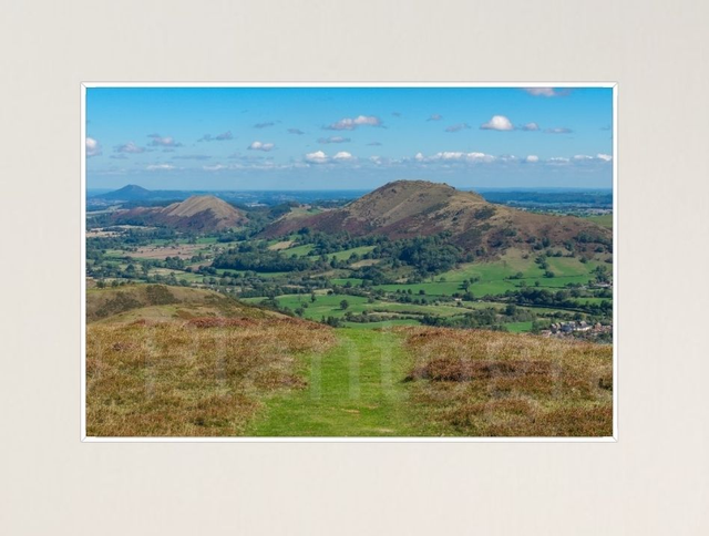 A View From The Mynd - limited edition poster print.