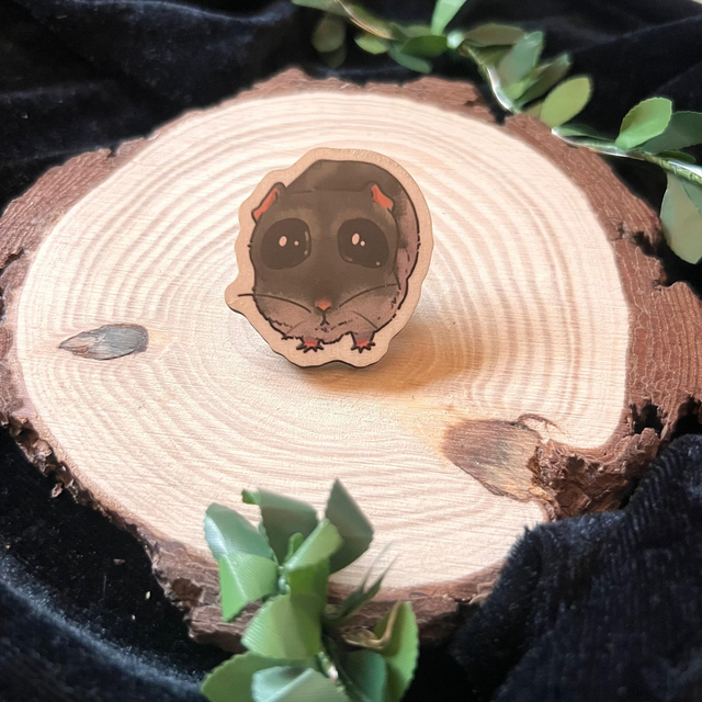 Pin animal - hámster llorando 