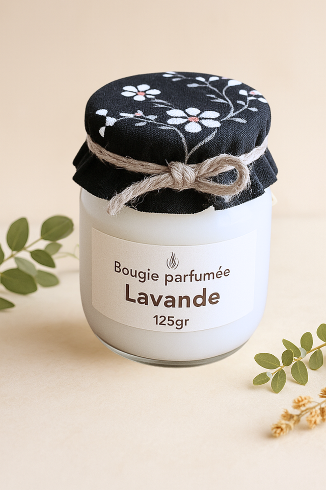 Bougie parfumée - Lavande