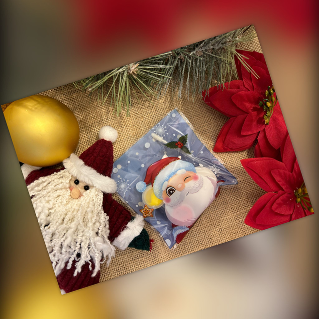 3 for £5 - Christmas Mini Bag- Stocking Filler - Christmas Box/Crate Filler - Christmas Eve Activity – Paint Your Own 