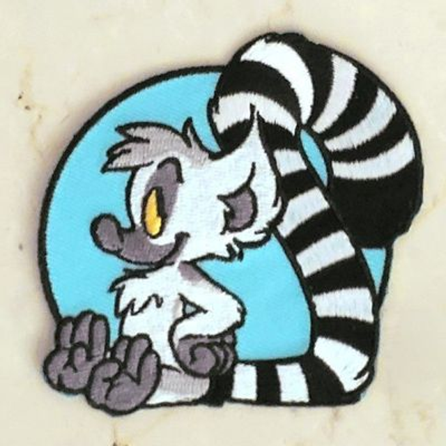 Kiki embroidered patch