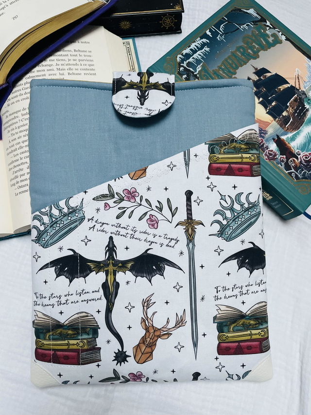 Pochette à livre à poche dragon
