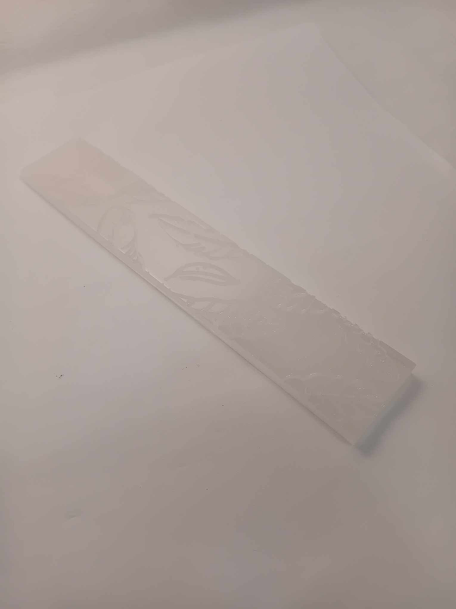 Marque page longue feuille 