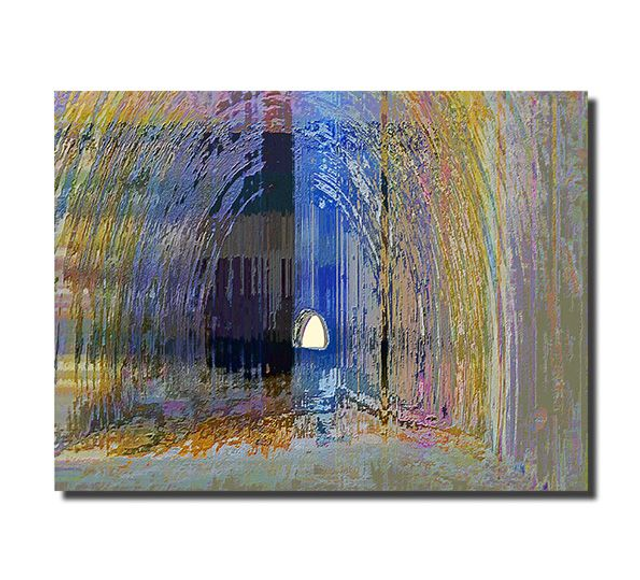 04 Abstract - Left Your Frame Through The Back, 2021.