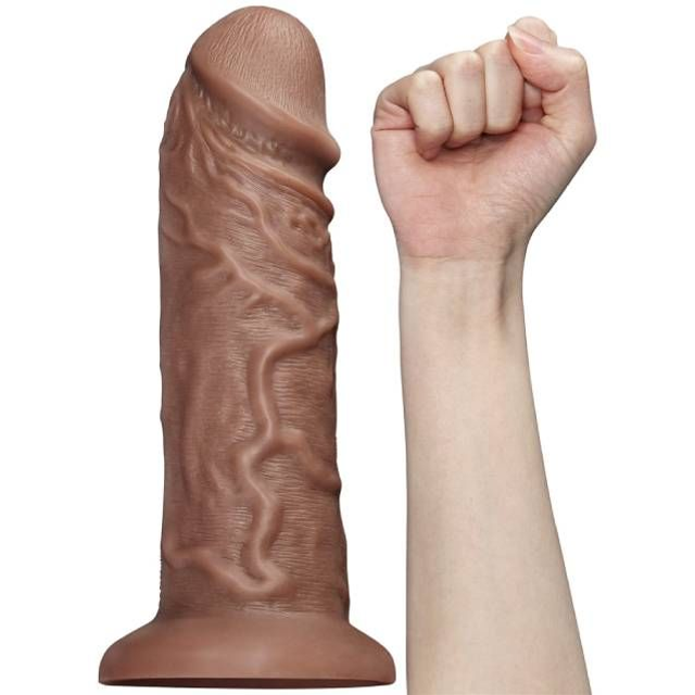 Pênis 22X6,3CM Silicone Vibro
