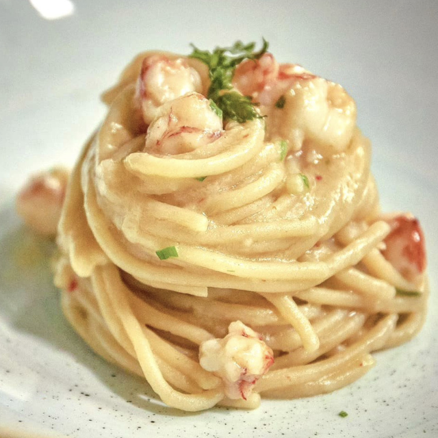 Aglio olio peperoncino e gambas 