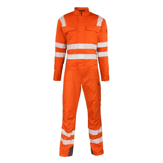 Overol Ignifugo Absolute Fire Antiest. FRCT NFPA 13034 Naranjo/Gris