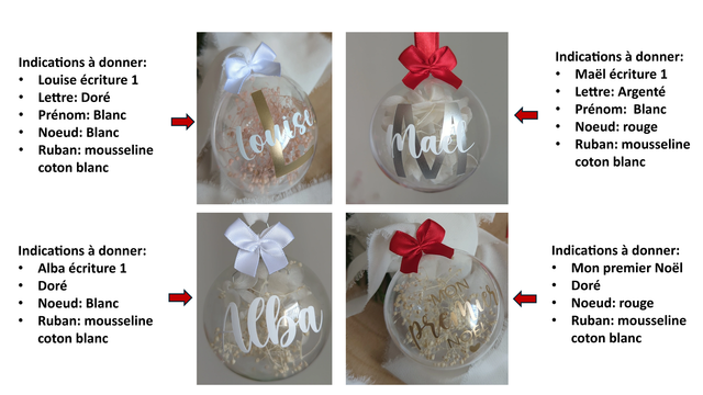 Boules de Noël (Verre) - Noël en Laponie