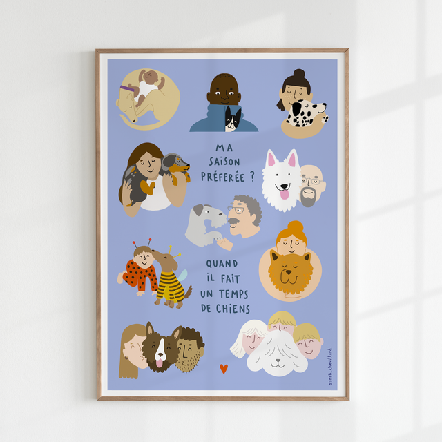 Temps de chien - Affiche