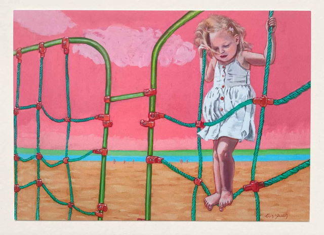 Art Postcard "Summer"