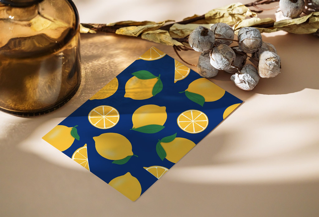 Dose de couleur - Citrons Carte 