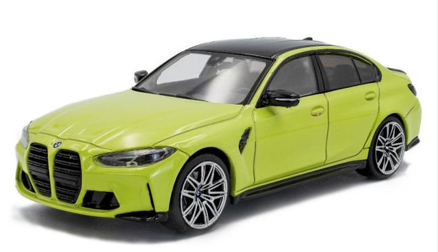 BMW M3 Sedan Competition Sedan Sao Paulo yellow Solido 1:43