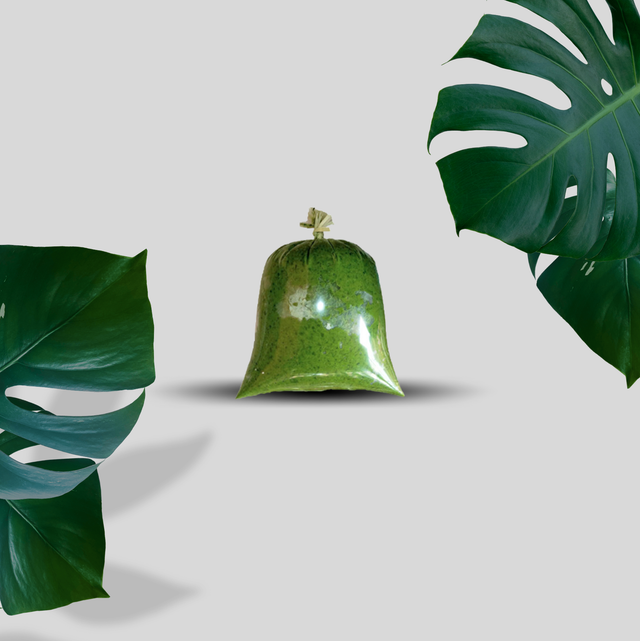 Feuille de manioc pilées 