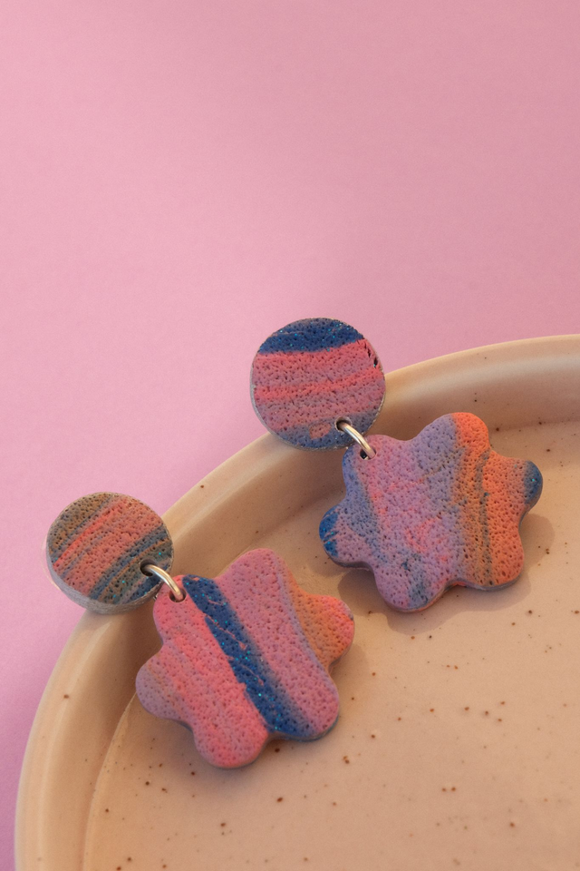 FUGITIVES - boucles d'oreilles #17