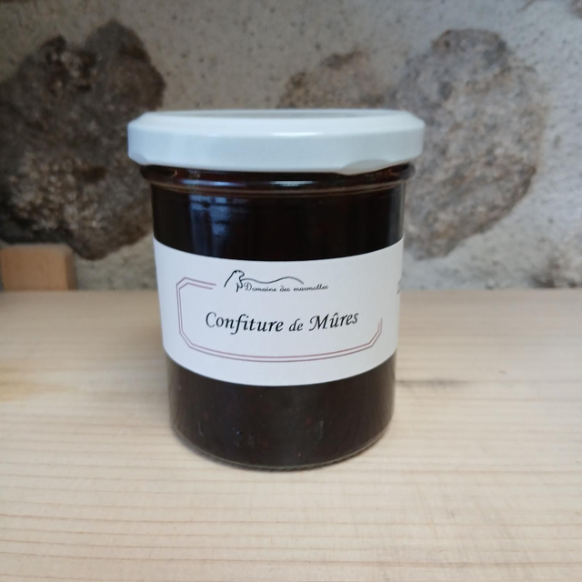Confiture de Mûres 220g Haute Loire 