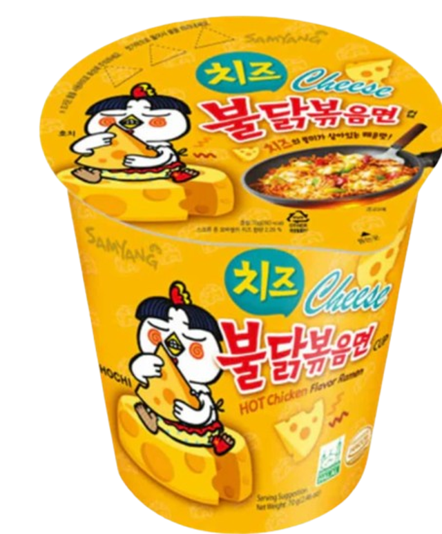 Samyang Buldak Ramen Cup Cheese 70g