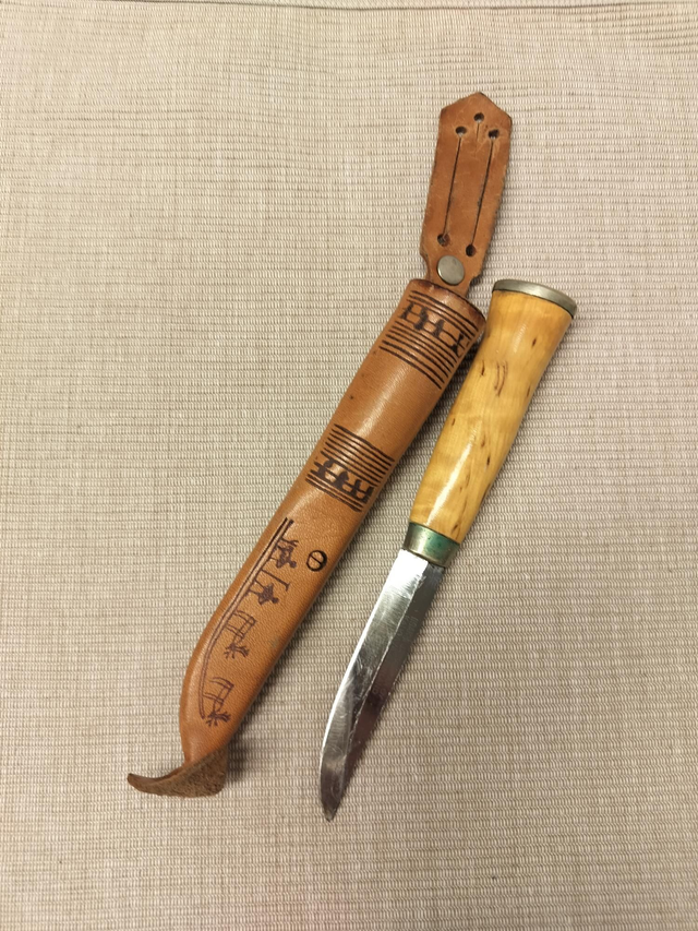Iisakki Järvenpää puukko #157