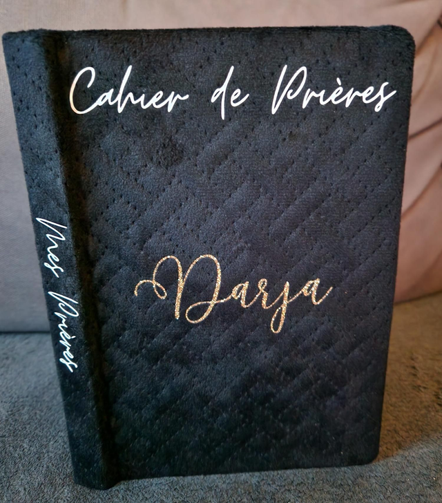 Cahier de Prières - Prénom à personnaliser 