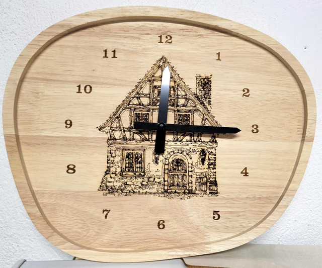Horloge (maison alsacienne ) 