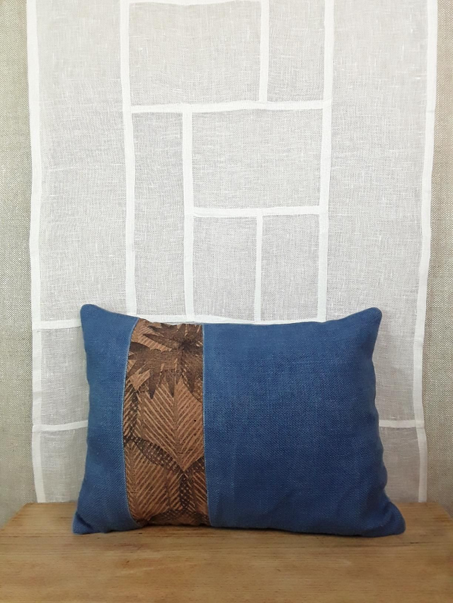 Coussin en lin- collection PATCHWORK 