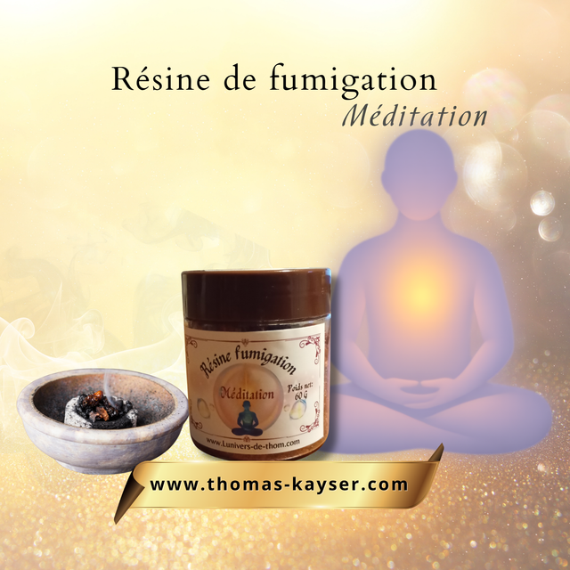 Encens résine Méditation 60 g