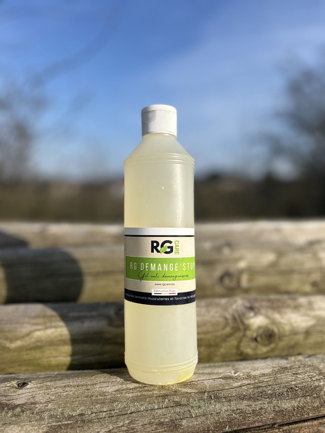 ​RG DÉMANGE STOP – Gel anti-démangeaisons naturel pour chevaux​