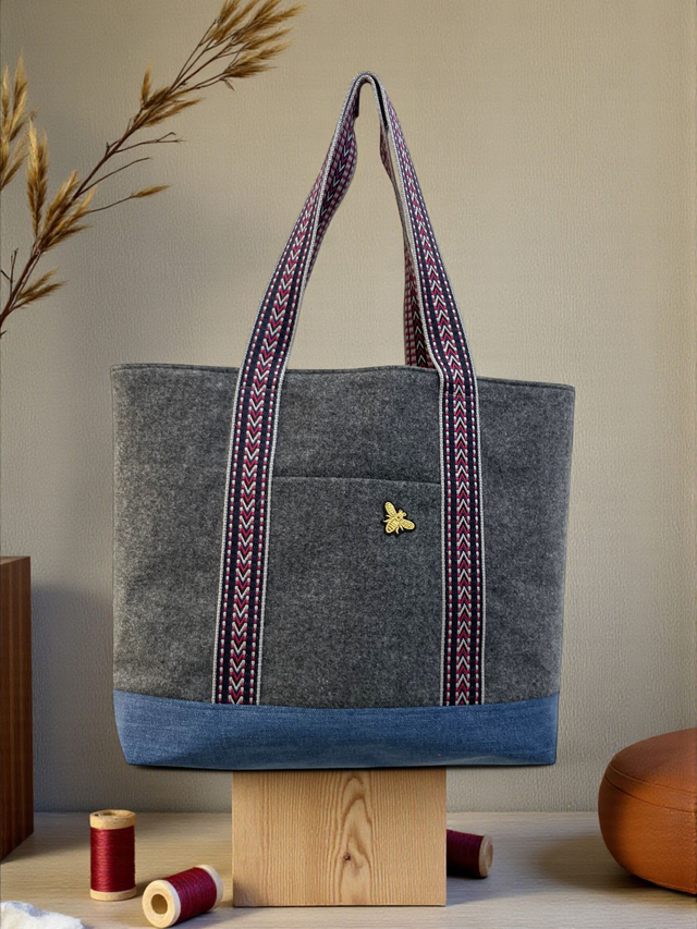 Cabas Essentiel - Laine Grise